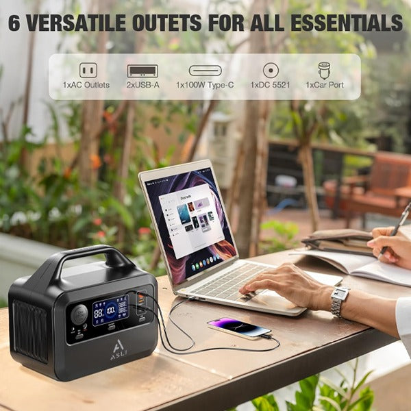 Asli Global 96000mAh Energy House Outdoor Portable Power Station Asli Global 96000mAh Energy House Outdoor Portable Power Station